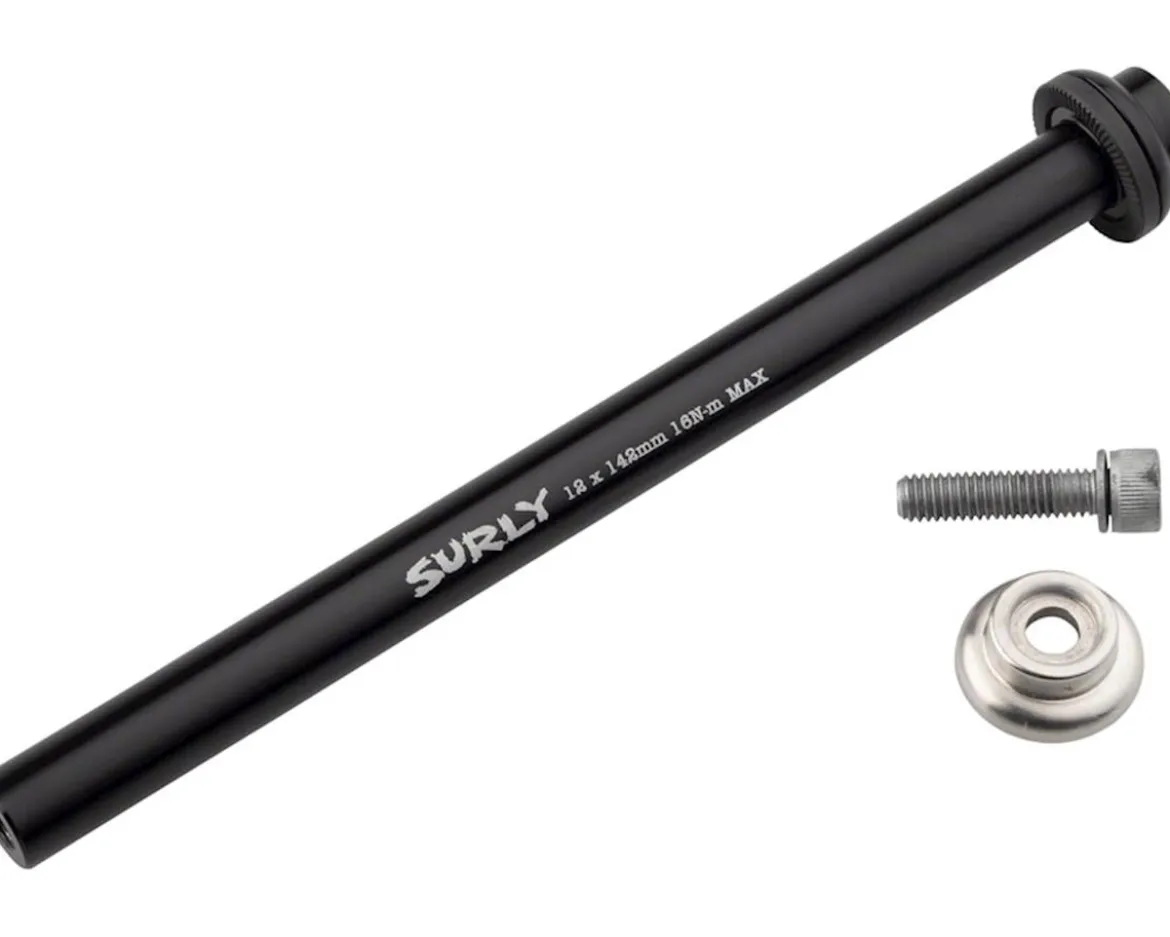 Surly Rear Thru-Axle (Black) (12 x 142mm) (Chromoly)