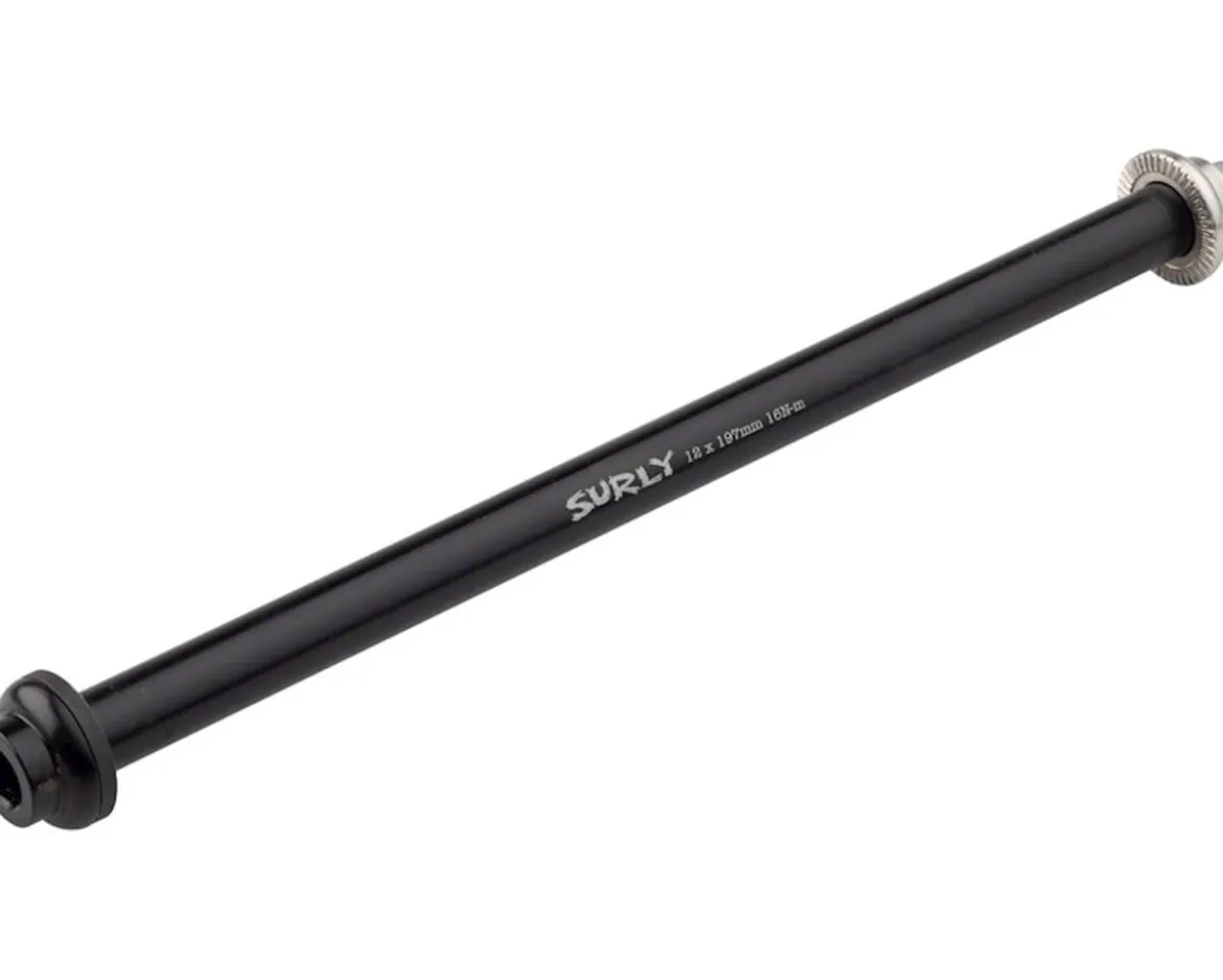 Surly Rear Thru-Axle (Black) (12 x 197mm) (Chromoly)