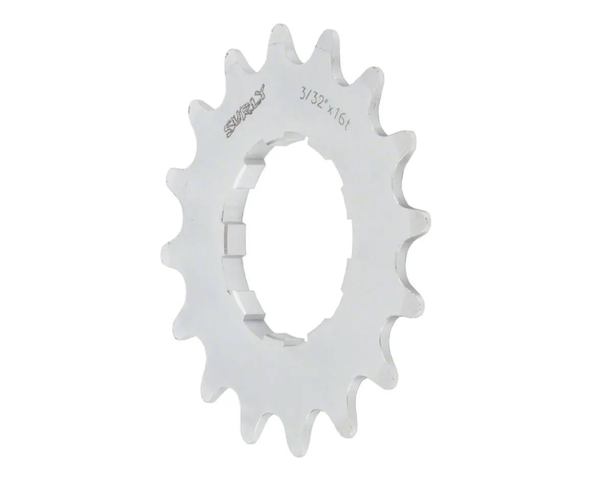 Surly 3/32" Single Speed Cassette Cog (Silver) (Splined) (13T)