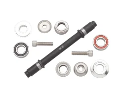 Surly Ultra New Hub Axle Kit (Silver) (120mm Rear Free/Free)