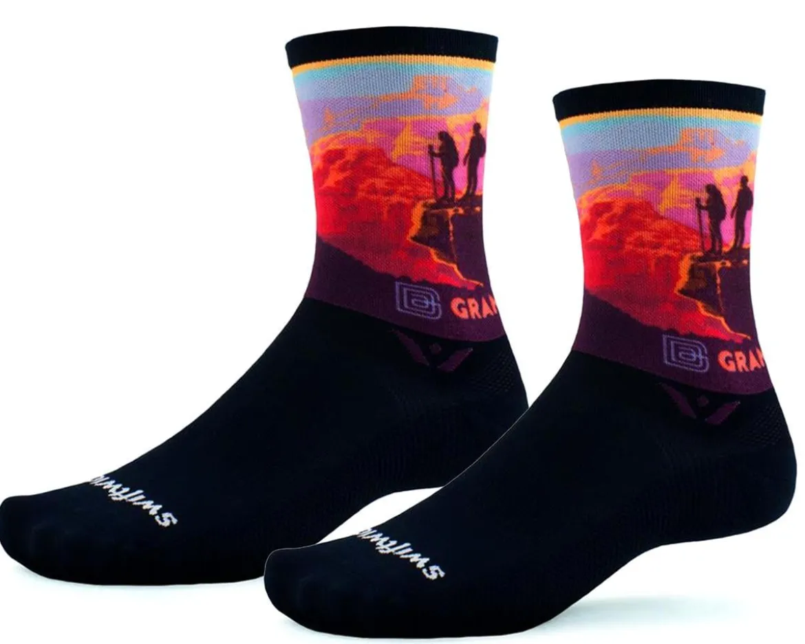Swiftwick Vision Six Socks (Canyon Lookout) (S)