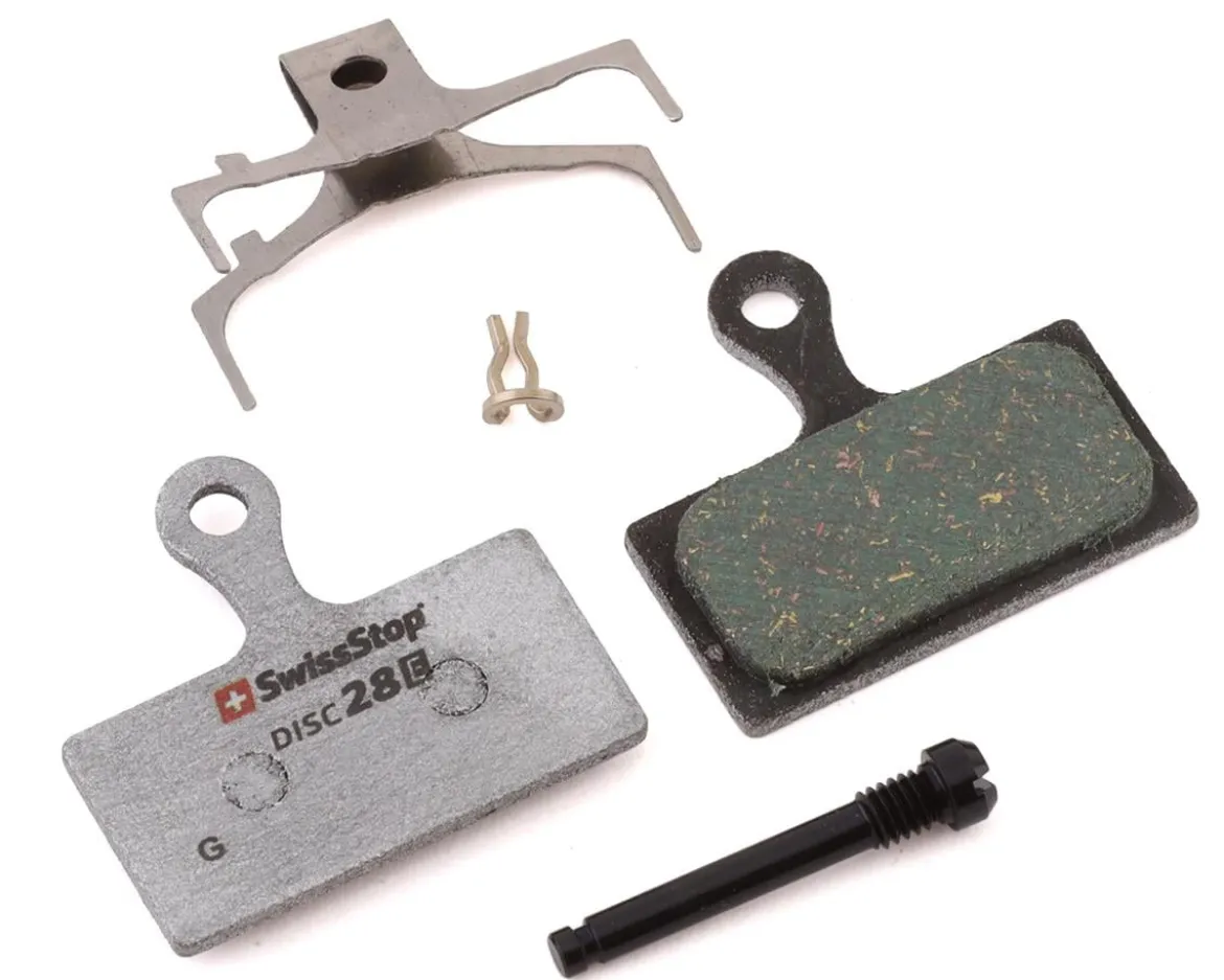 SwissStop Disc Brake Pads (Organic) (E Compound) (Shimano XTR Trail) (1 Pair)