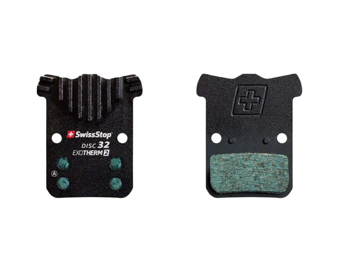SwissStop EXOTherm 2 Disc Brake Pads (SRAM HRD/Level TLM) (Metallic) (Pair)