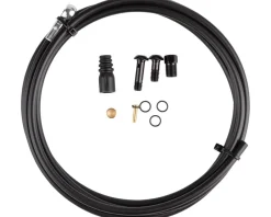 Tektro Disc Brake Hydraulic Hose Kit (With Banjo Unit, 5.5mm Kevlar Hose, 2000mm)