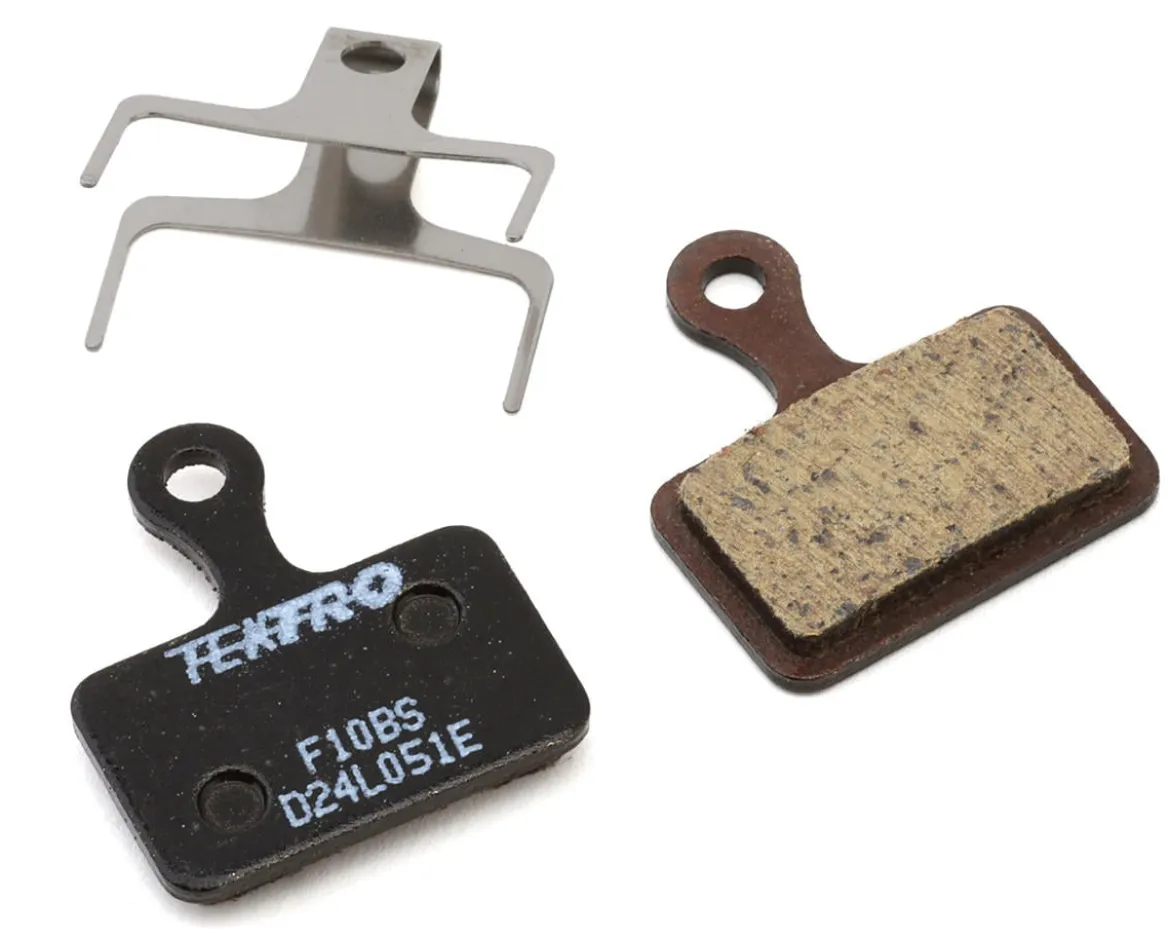 Tektro F10BS Disc Brake Pads (Overall Balanced Resin Compound) (Fits Flat Mount Brakes; HD-R510, HD- R310, HD-R290)