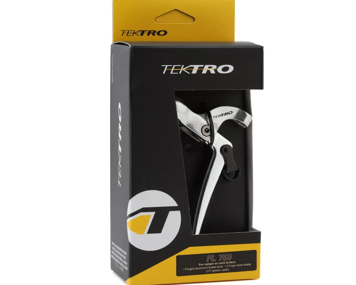 Tektro FL750 Brake Levers (Silver) (22.2mm) (Pair)