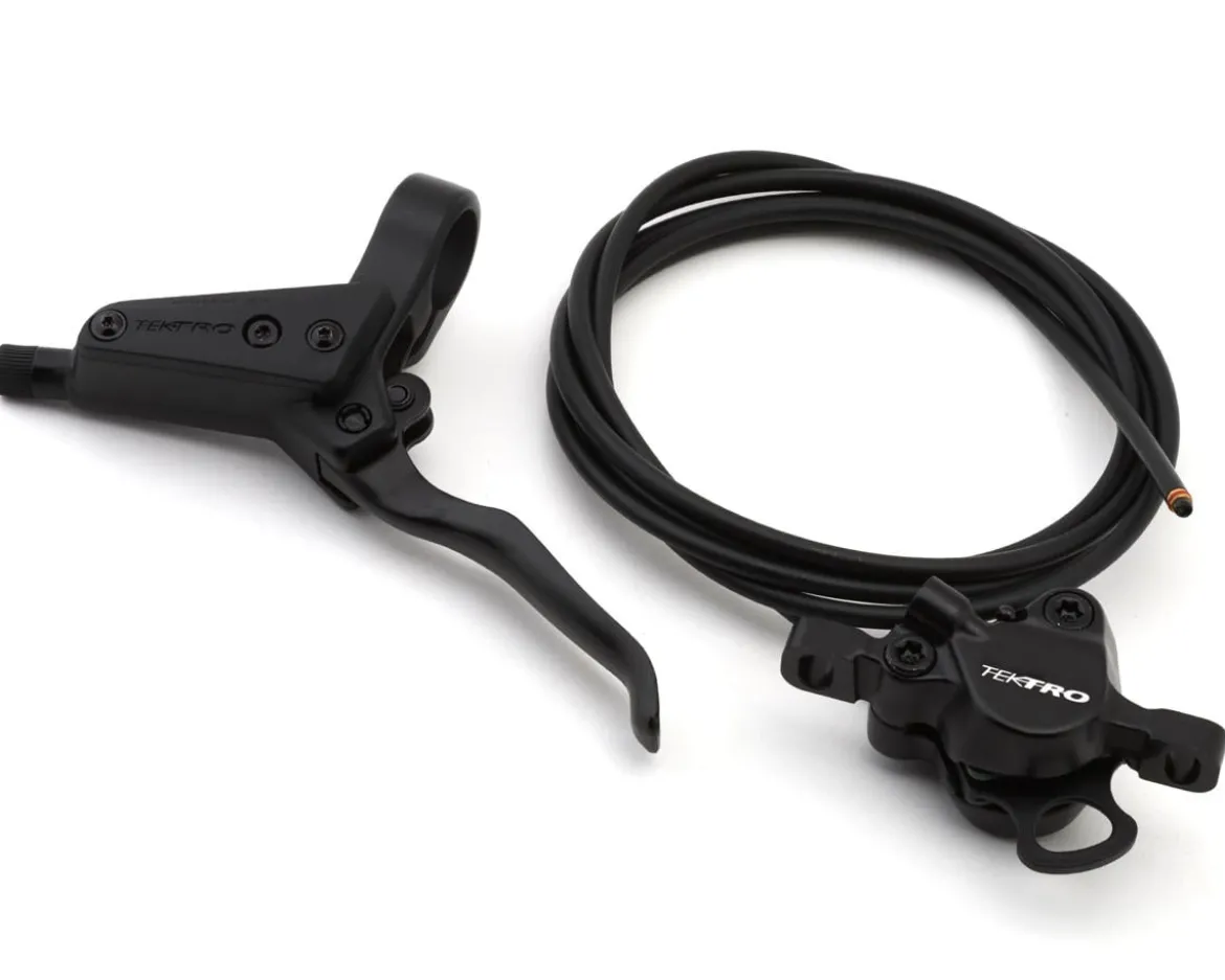 Tektro HD-T280 Disc Brake & Lever (Black) (Front) (Hydraulic) (Post Mount)