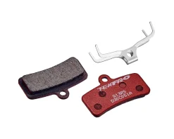 Tektro Q13RS Disc Brake Pad (Overall Balanced Resin Compound) (5mm Thickness) (For 4-Piston Brake Caliper)