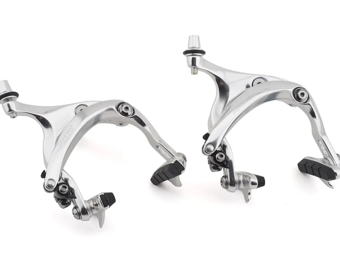 Tektro R559 Long Reach Road Brake Calipers (Silver) (55-73mm) (Pair) (Nutted Mounting Bolts)