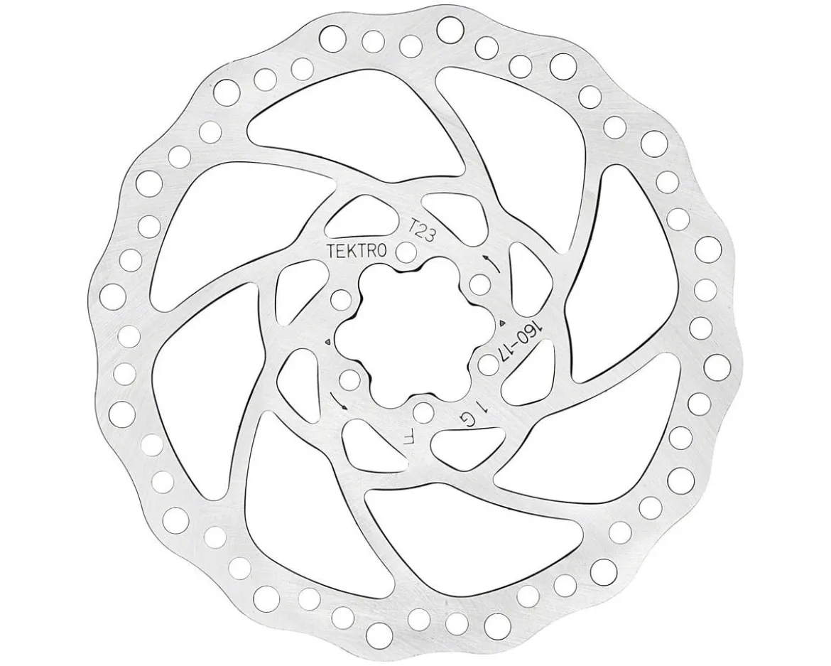 Tektro TR-17 Disc Brake Rotor (6-Bolt) (160mm) (2.3mm Thickness)