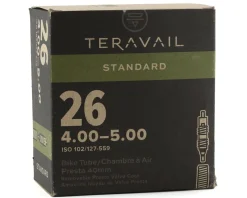 Teravail 26" Fat Bike Inner Tube (Presta) (4.0 - 5.0") (32mm)