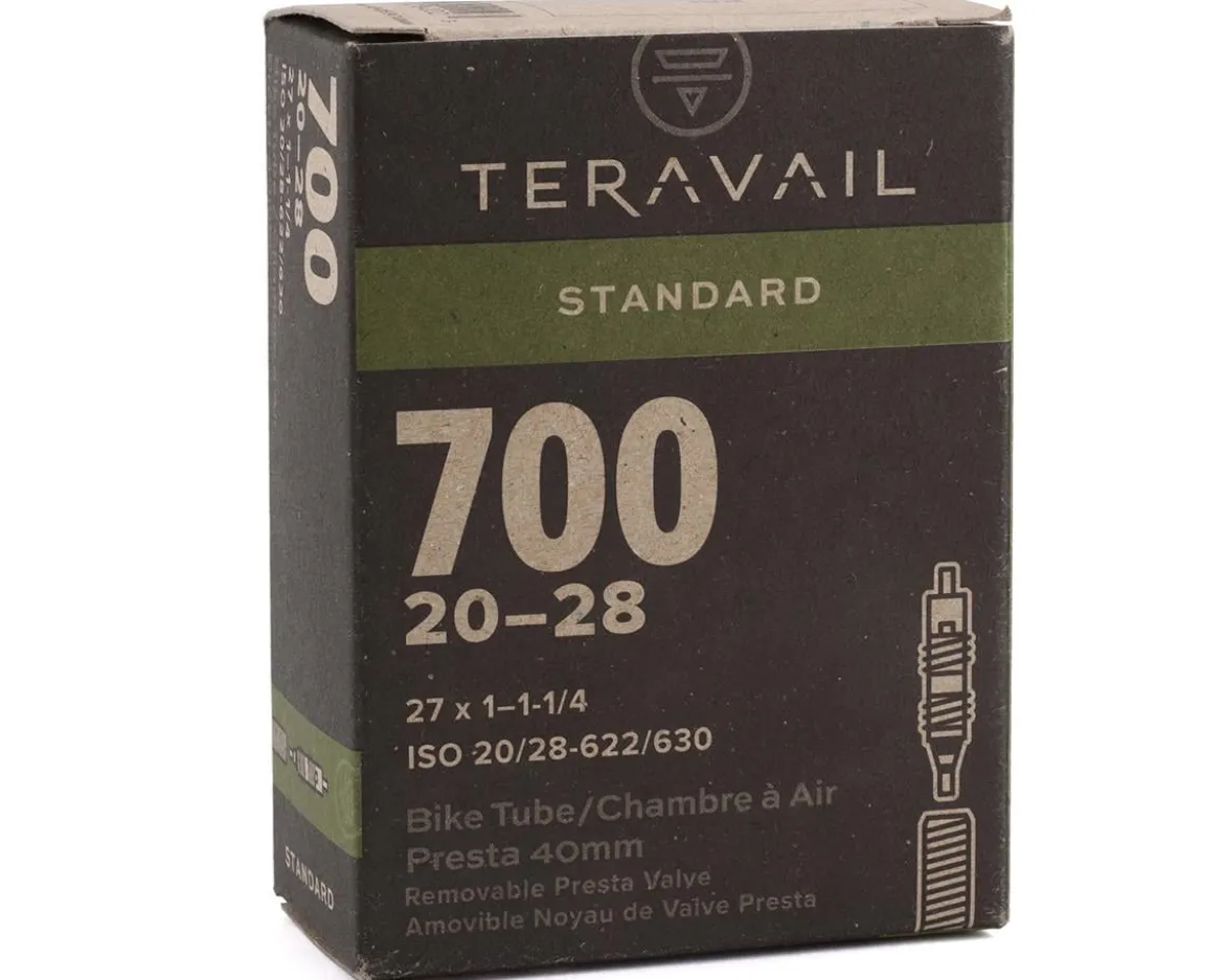Teravail 700c Inner Tube (Presta) (20 - 28mm) (40mm)