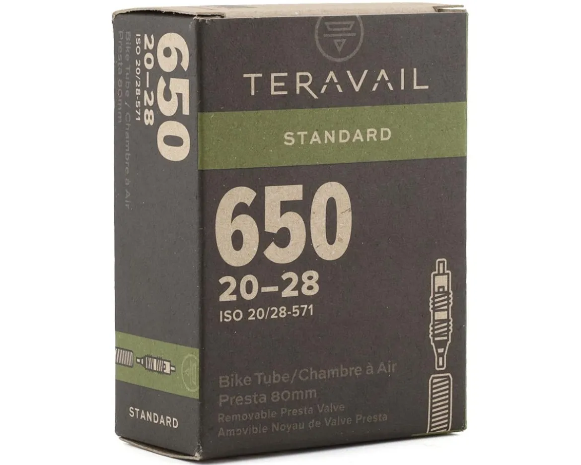 Teravail 650c Inner Tube (Presta) (20 - 28mm) (80mm)