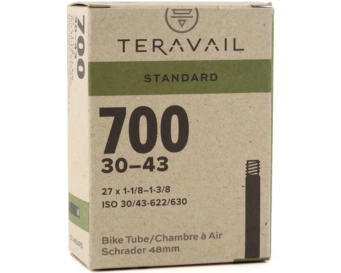 Teravail 700c Inner Tube (Schrader) (30 - 43mm) (48mm)