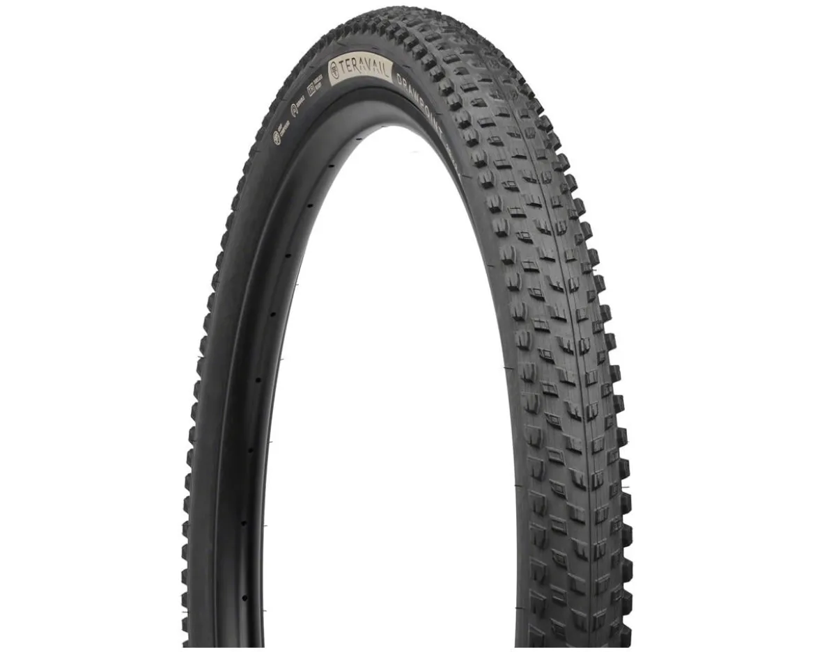 Teravail Drawpoint Tire (Black) (Tubeless) (29") (2.4") (Durable) (Grip Compound)