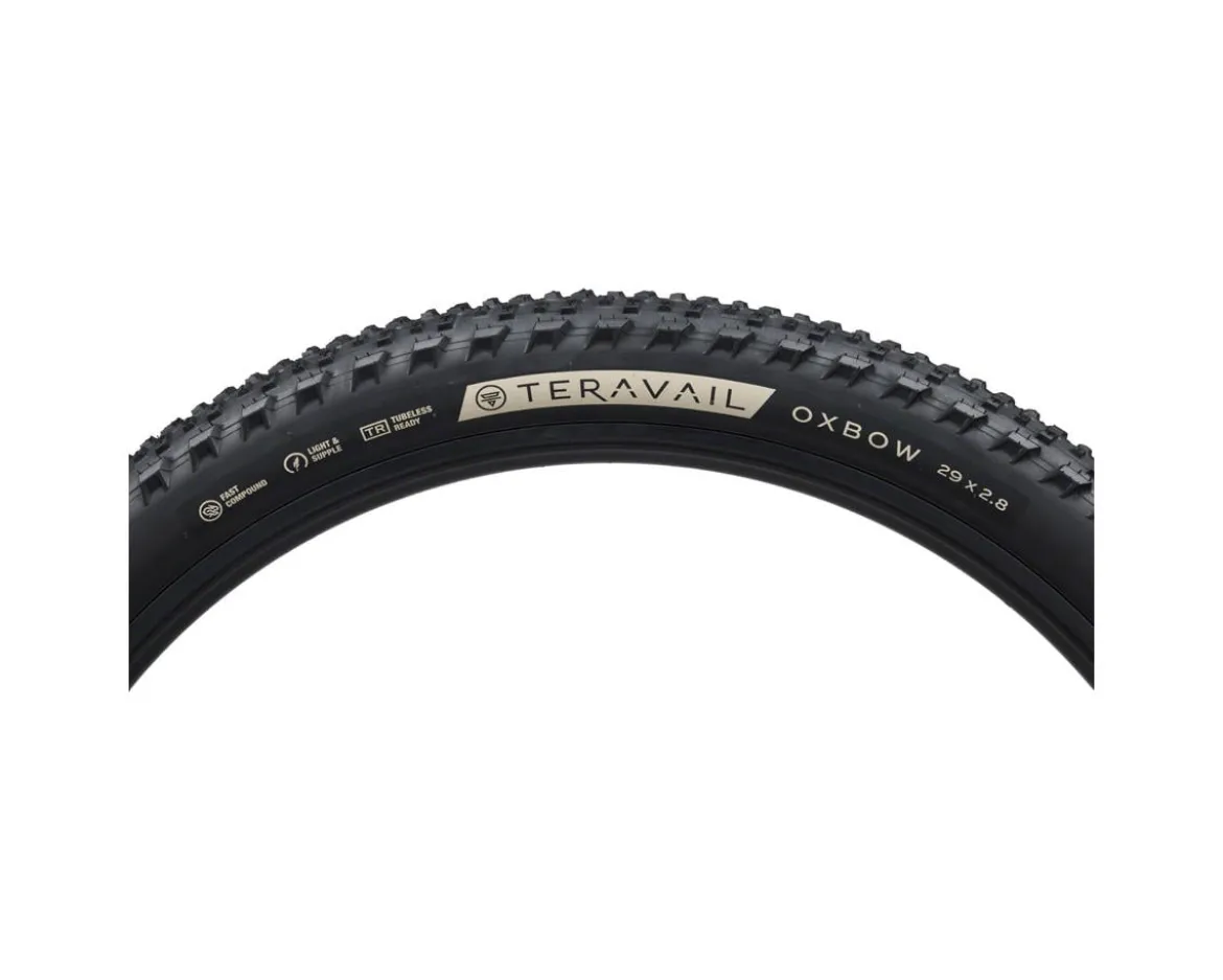 Teravail Oxbow Tire (Plus-Sized) (29") (2.8") (Light & Supple) (Black) (Tubeless)