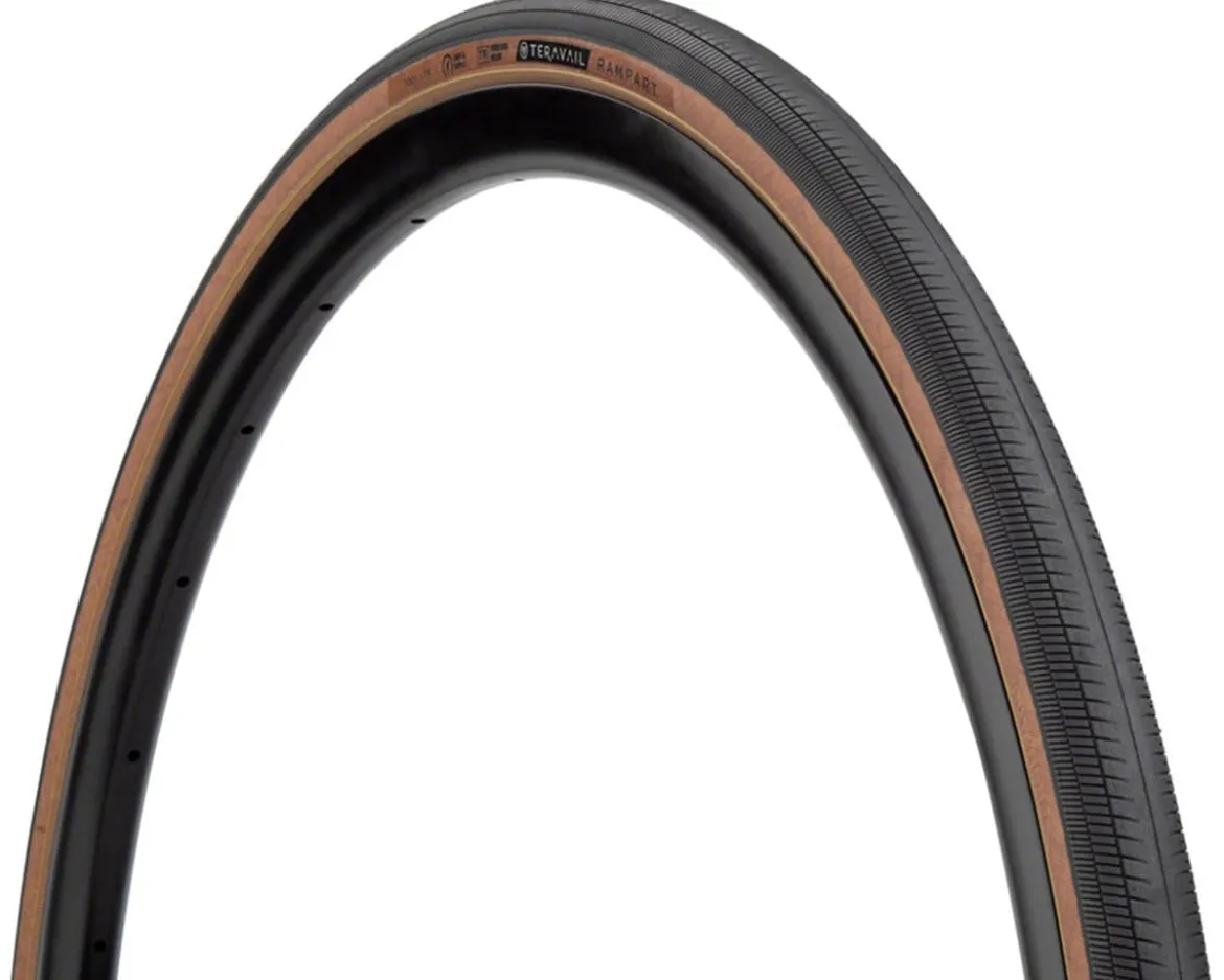 Teravail Rampart Tubeless All Road Tire (Tan Wall) (700c) (28mm) (Fast Compound/Light & Supple)