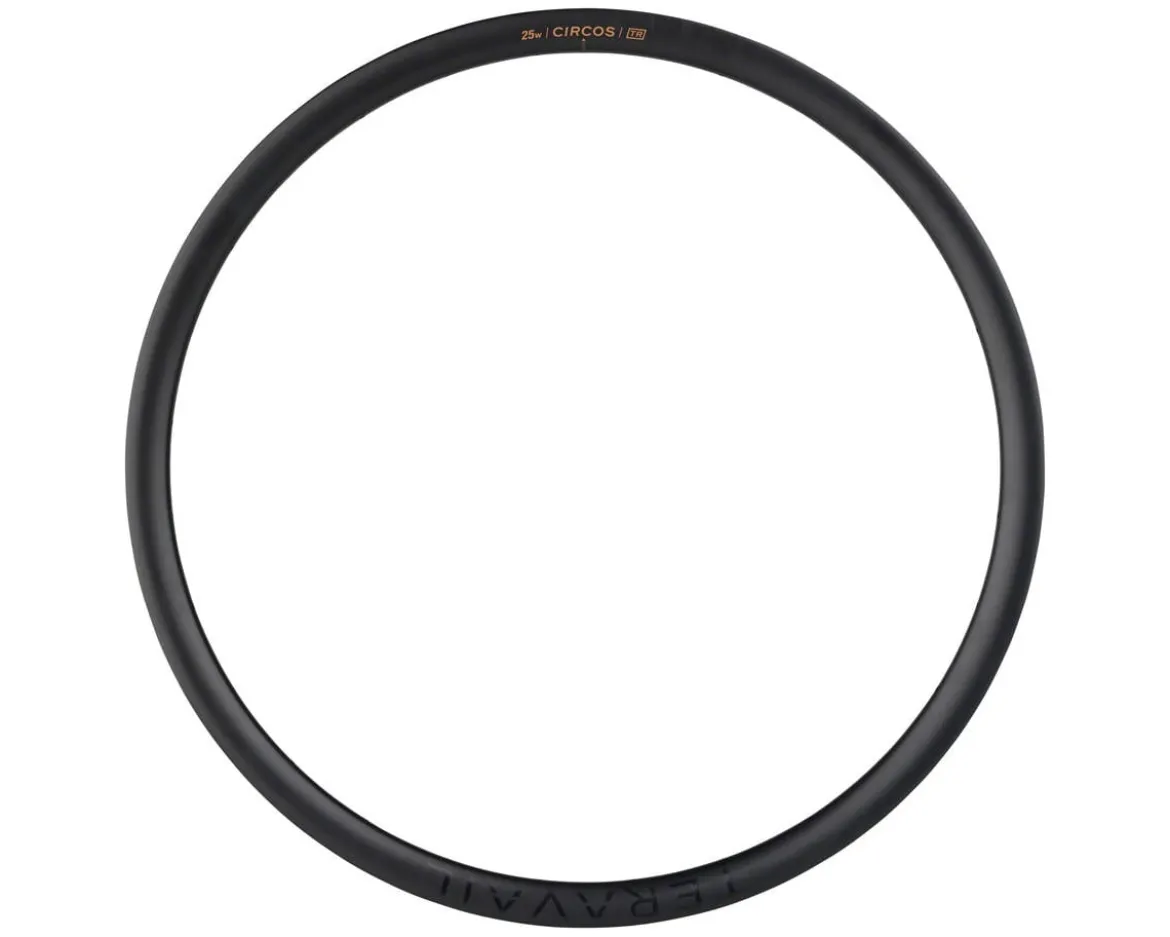 Teravail Circos Carbon Gravel Rim (Matte Carbon) (Front) (24H) (Presta) (700c)