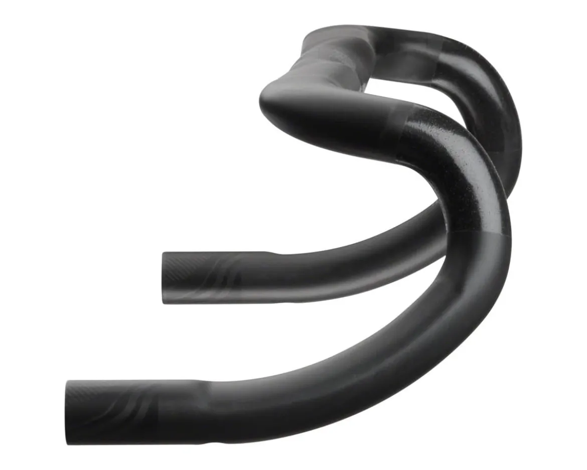 Teravail Feldspar Carbon Drop Handlebar (Black) (40cm) (31.8mm Clamp)