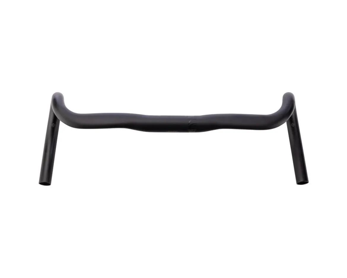 Teravail Feldspar Drop Handlebar (Black) (Aluminum) (40cm) (31.8mm Clamp)