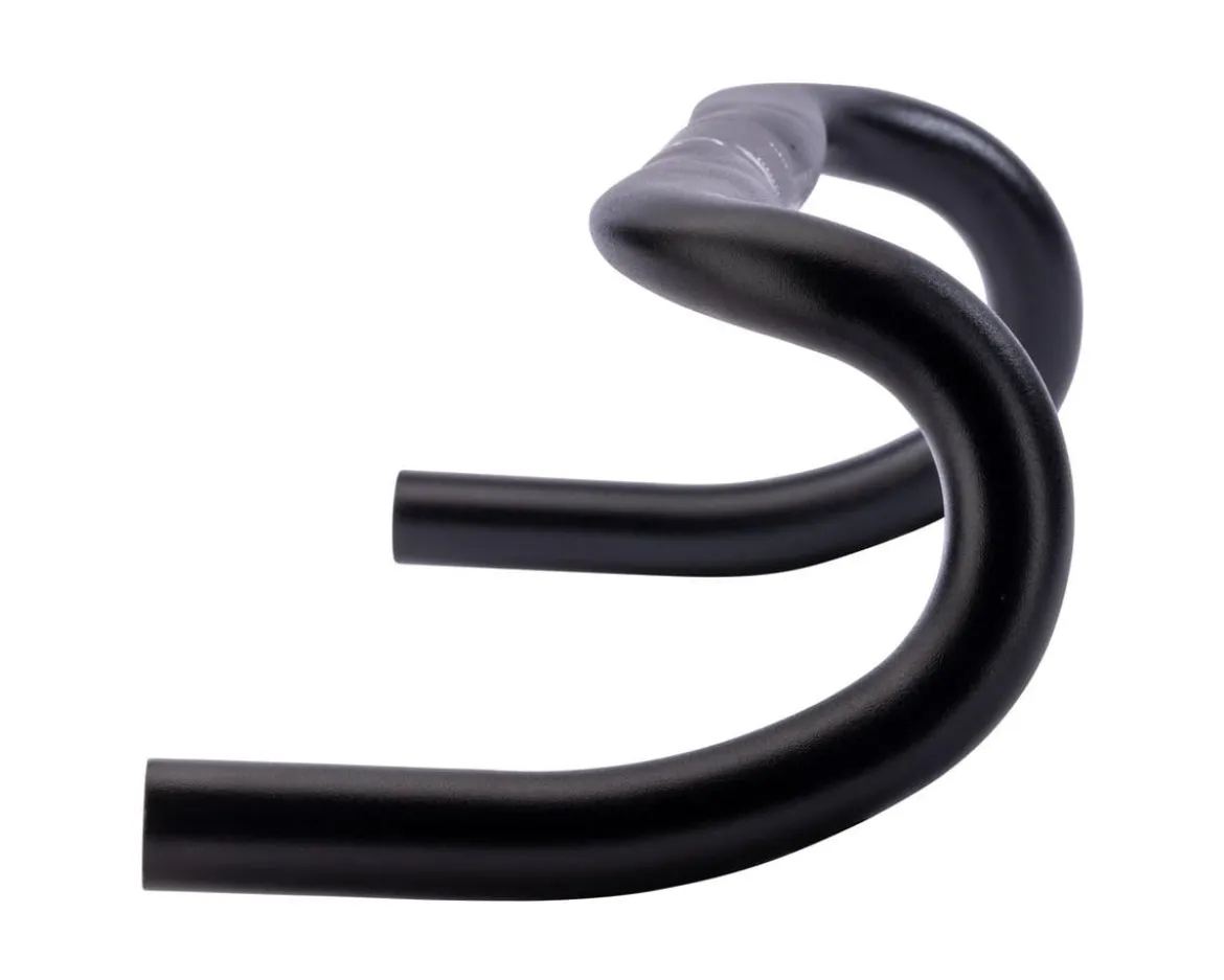 Teravail Feldspar Drop Handlebar (Black) (Aluminum) (40cm) (31.8mm Clamp)