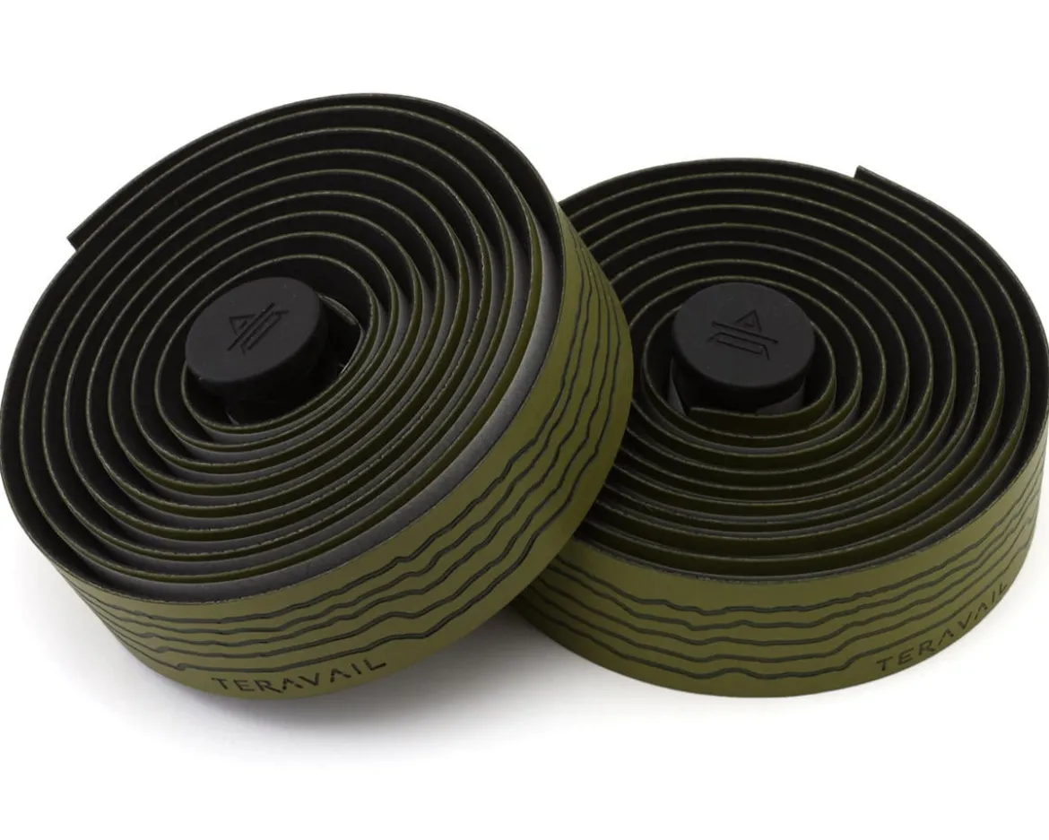 Teravail Radia Bar Tape (Olive Green) (2.5mm Thick | 200cm Long)