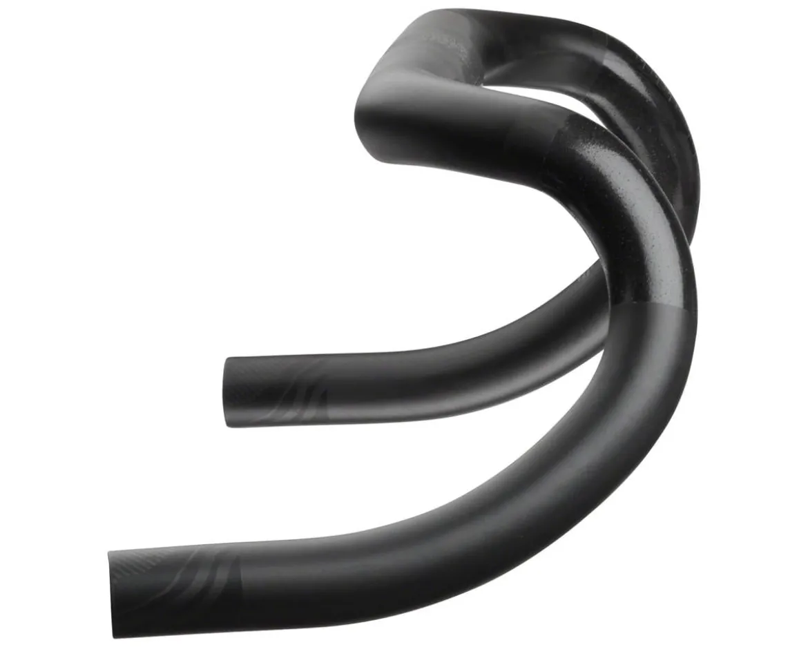 Teravail Radia 24 Carbon Drop Handlebar (Black) (38cm) (31.8mm Clamp)