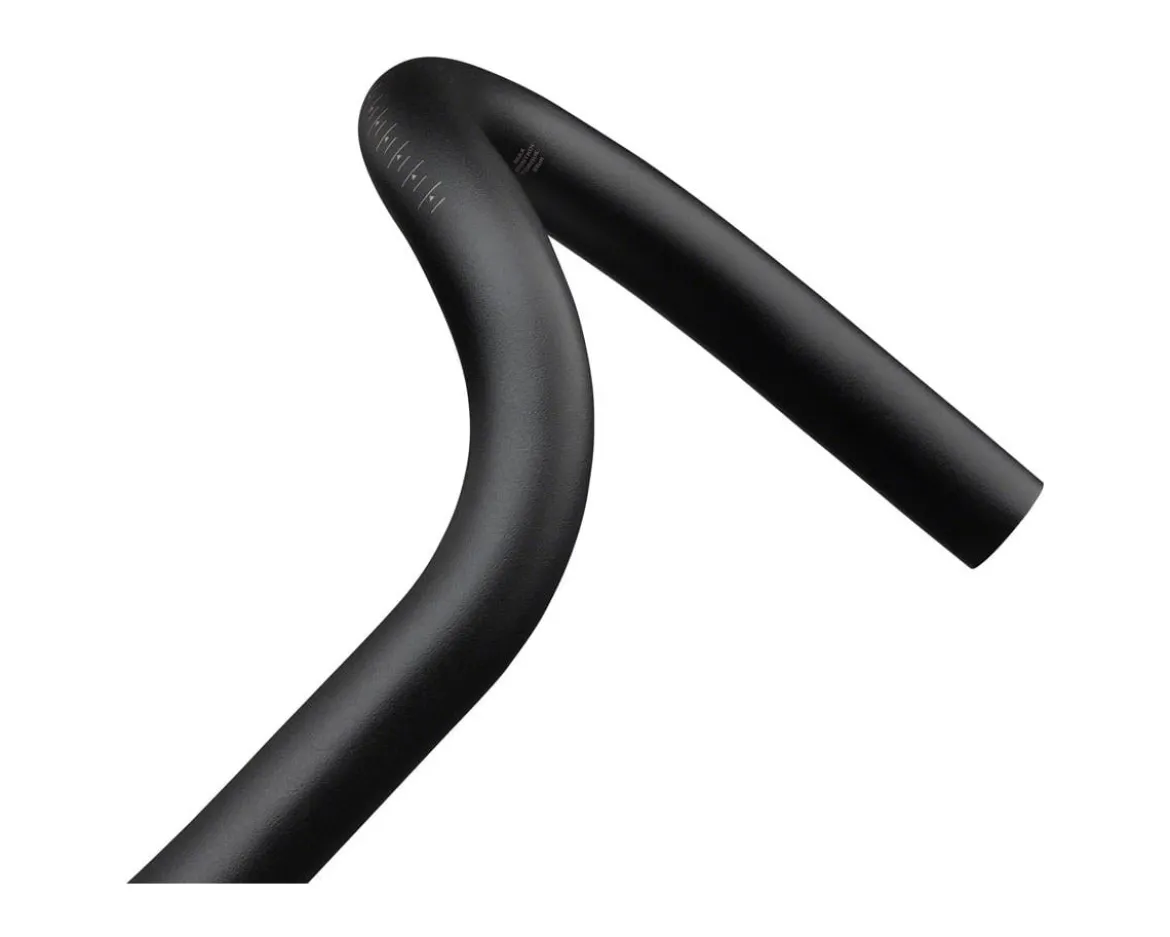 Teravail Radia 24 Drop Handlebar (Black) (Aluminum) (38cm) (31.8mm Clamp)
