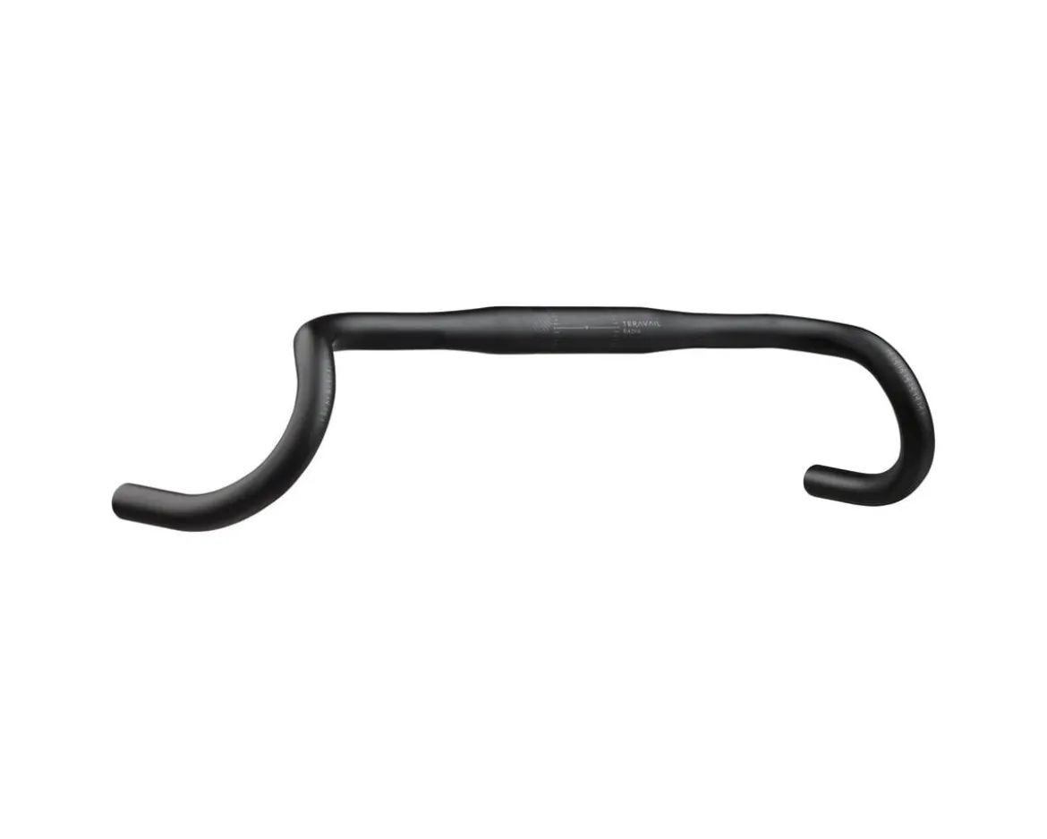 Teravail Radia 24 Drop Handlebar (Black) (Aluminum) (38cm) (31.8mm Clamp)