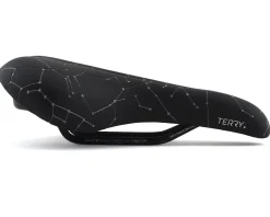 Terry Butterfly Galactic+ Women's Saddle (Black Night) (Manganese Rails) (155mm)