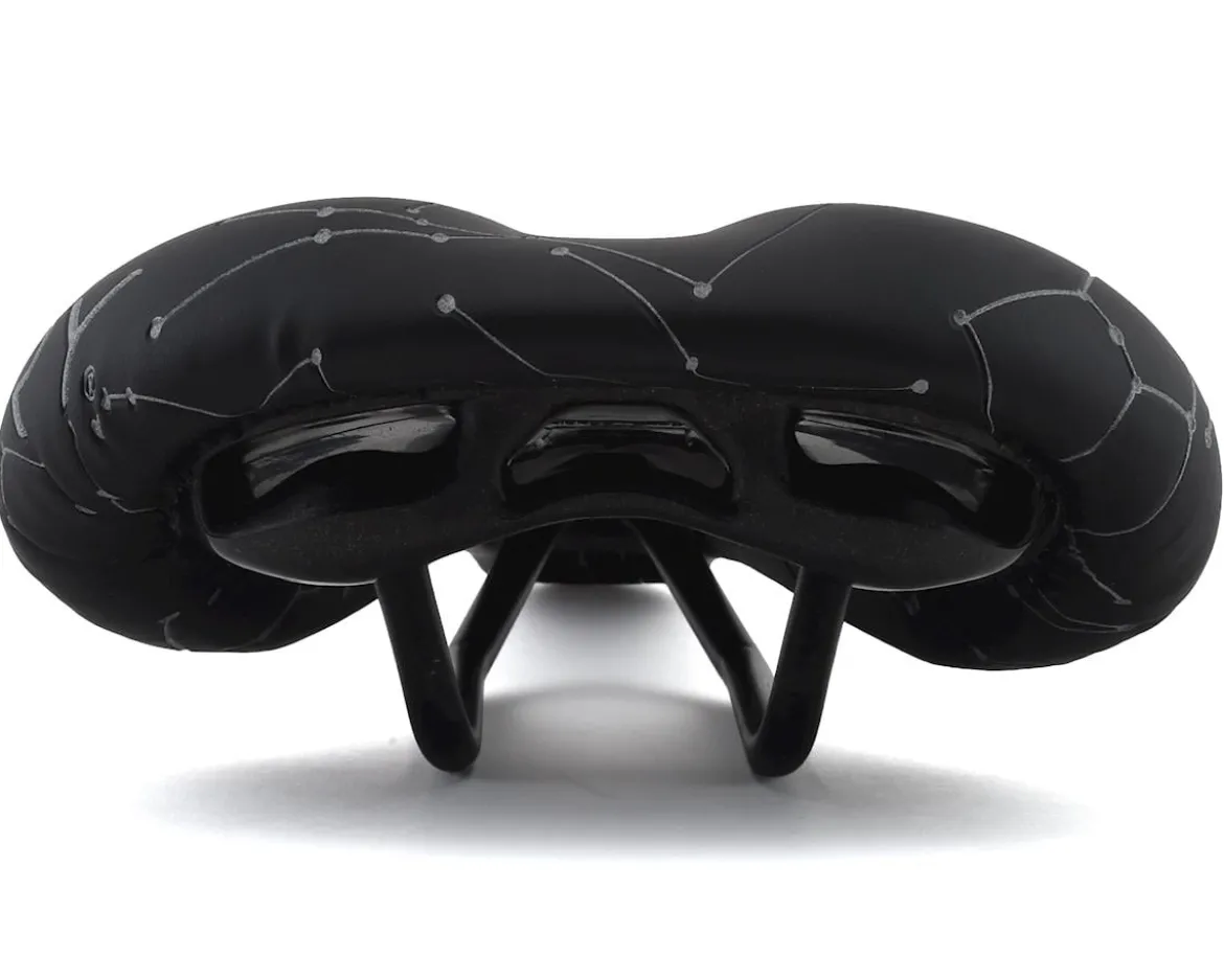 Terry Butterfly Galactic+ Women's Saddle (Black Night) (Manganese Rails) (155mm)