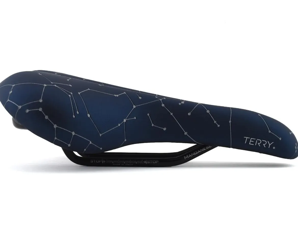 Terry Butterfly Galactic+ Women's Saddle (Night Sky) (Manganese Rails) (155mm)
