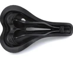 Terry Cite Y Gel Italia Saddle (Black TEX) (Steel Rails) (165mm)
