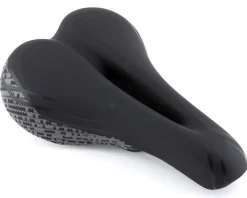 Terry Cite Y Gel Italia Saddle (Black TEX) (Steel Rails) (165mm)