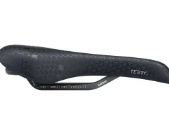 Terry Fly Carbon Men's Saddle (Black) (Carbon Rails) (140mm)