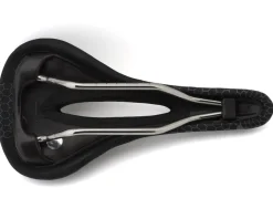 Terry Fly Ti Gel Men's Saddle (Black/Grey) (TI-316 Rails) (140mm)