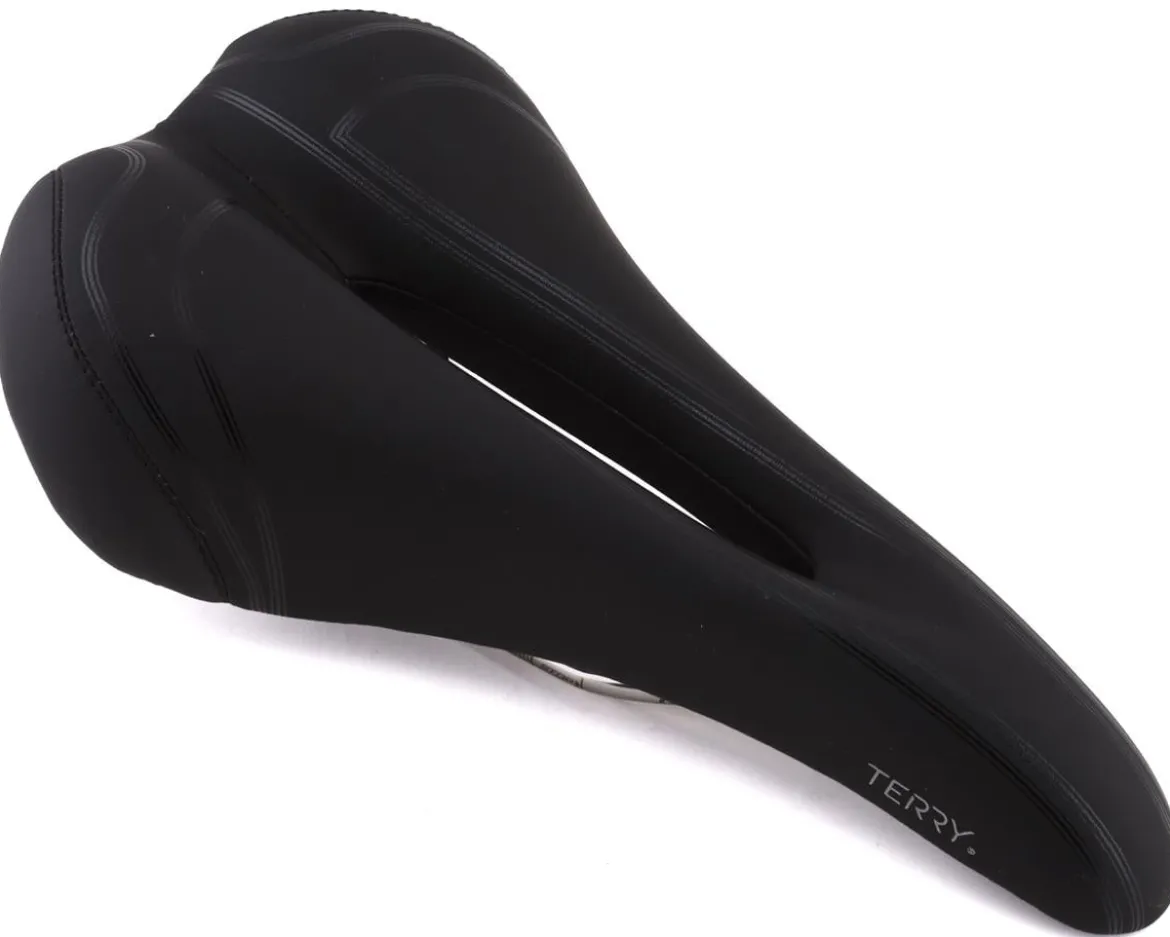 Terry Liberator Race Saddle (Black) (TI-316 Rails) (147mm)