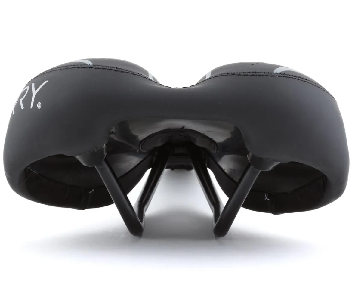 Terry Liberator X Gel Italia Saddle (Black) (Steel Rails) (163mm)