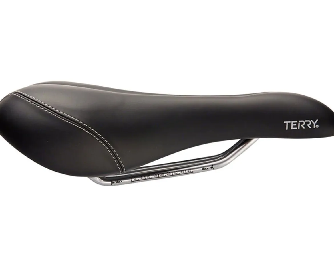 Terry Liberator X Saddle (Black) (Steel Rails) (163mm)