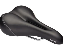 Terry Liberator X Saddle (Black) (Steel Rails) (163mm)