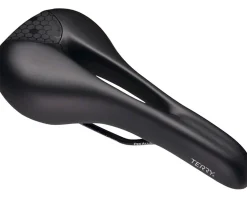Terry Men's Fly Chromoly Gel Saddle (Black) (FeC Alloy Rails) (140mm)