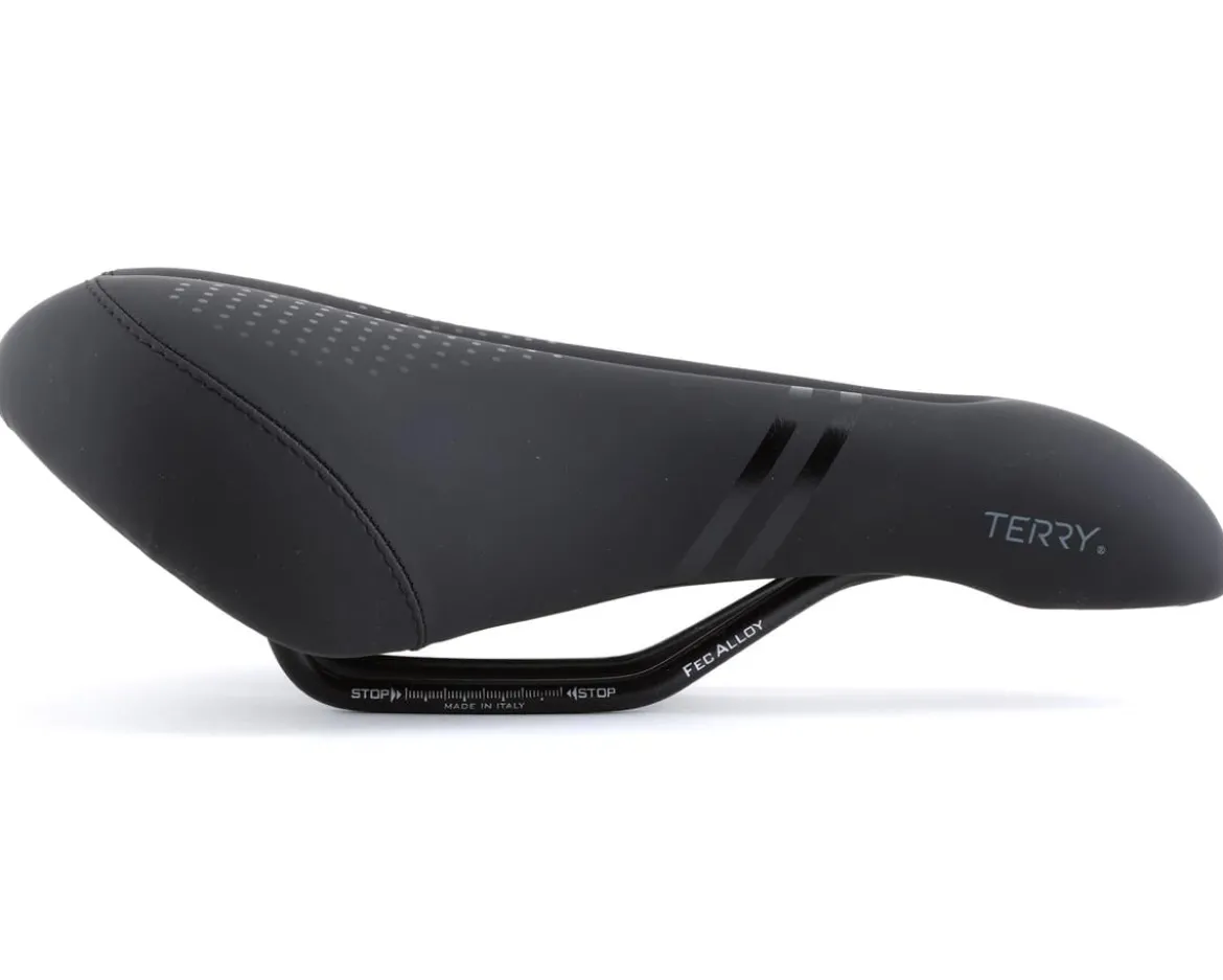 Terry Men's Liberator Y Italia Saddle (Black) (Steel Rails) (172mm)