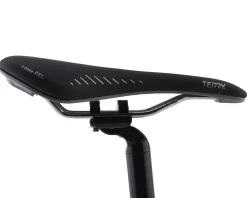 Terry Raven Ti Gel Women's Saddle (Black) (CrN/Titanium Rails) (150mm)