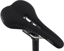 Terry Raven Ti Gel Women's Saddle (Black) (CrN/Titanium Rails) (150mm)
