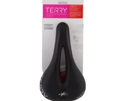 Terry Women's Butterfly Century Saddle (Black) (Titanium Rails) (152mm)
