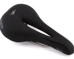 Terry Women's Butterfly Century Saddle (Black) (Titanium Rails) (152mm)