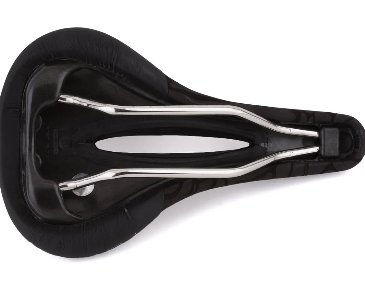 Terry Women's Butterfly Ti Saddle (Black) (Titanium Rails) (155mm)