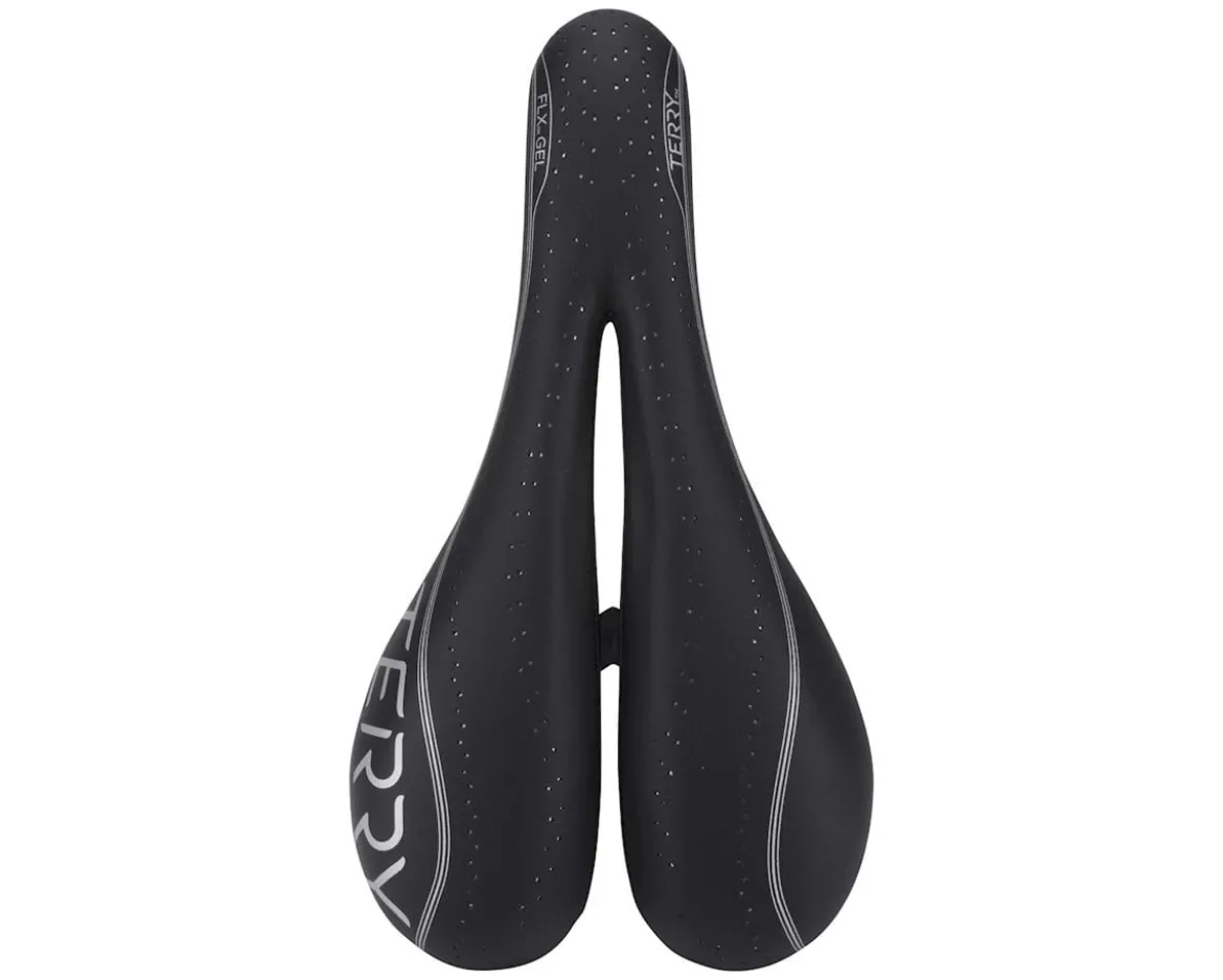 Terry Women's FLX Gel Saddle (Black) (Manganese Rails) (142mm)