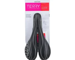 Terry Women's FLX Saddle (Black) (Manganese Rails) (142mm)
