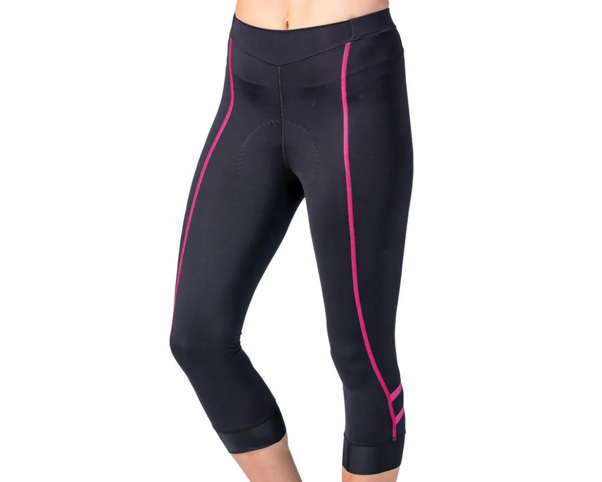 Terry Bella Prima Knicker (Black/Pink) (M)